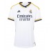 Real Madrid David Alaba #4 Replika Hemmatröja Dam 2023-24 Kortärmad
